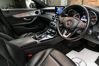 2015 Mercedes-Benz C-Class W205 C200 7G-Tronic + Tenorite Grey 7 Speed Sports Automatic Sedan.