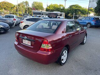2005 Toyota Corolla ZZE122R Ascent Red 4 Speed Automatic Sedan