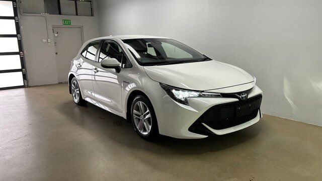 Used Toyota Corolla ZWE211R Ascent Sport Hybrid Phillip, 2021 Toyota Corolla ZWE211R Ascent Sport Hybrid White Continuous Variable Hatchback
