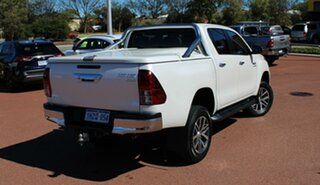 2018 Toyota Hilux GUN126R SR5 Double Cab Crystal Pearl 6 Speed Sports Automatic Utility.