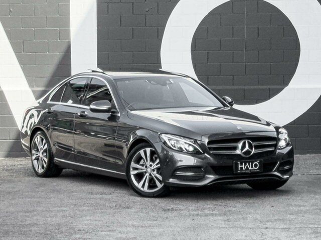 Used Mercedes-Benz C-Class W205 C200 7G-Tronic + West End, 2015 Mercedes-Benz C-Class W205 C200 7G-Tronic + Grey 7 Speed Sports Automatic Sedan
