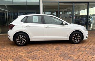 2023 Volkswagen Polo AE MY23 85TSI DSG Life Pure White 7 Speed Sports Automatic Dual Clutch.