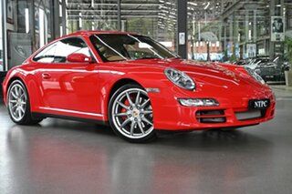 2007 Porsche 911 997 MY07 Carrera 4S AWD Red 5 Speed Sports Automatic Coupe.