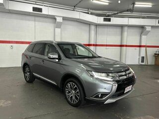2016 Mitsubishi Outlander ZK MY17 LS 2WD Grey 6 Speed Constant Variable Wagon.