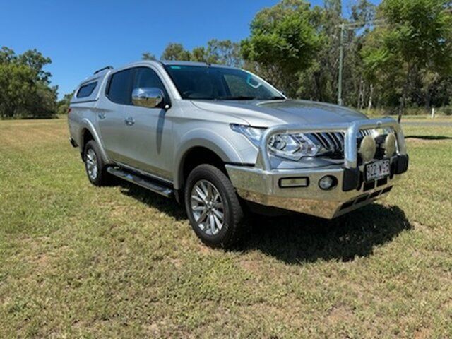 Pre-Owned Mitsubishi Triton MQ MY16 GLS Double Cab Chinchilla, 2015 Mitsubishi Triton MQ MY16 GLS Double Cab Silver 6 Speed Manual Utility