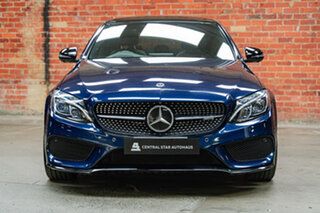 2017 Mercedes-Benz C-Class W205 808MY C43 AMG 9G-Tronic 4MATIC Cavansite Blue 9 Speed