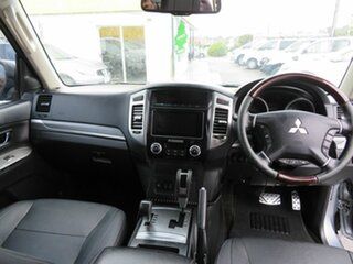2016 Mitsubishi Pajero NX MY17 Exceed LWB (4x4) Silver 5 Speed Auto Sports Mode Wagon