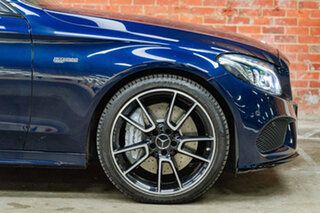 2017 Mercedes-Benz C-Class W205 808MY C43 AMG 9G-Tronic 4MATIC Cavansite Blue 9 Speed