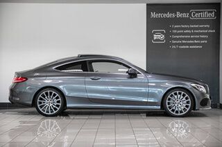 2018 Mercedes-Benz C-Class C205 808MY C300 9G-Tronic Selenite Grey 9 Speed Sports Automatic Coupe