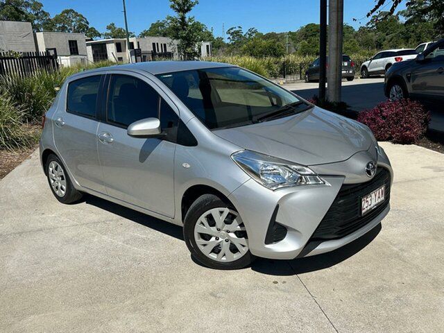 Used Toyota Yaris NCP130R Ascent Cooroy, 2018 Toyota Yaris NCP130R Ascent Silver 4 Speed Automatic Hatchback