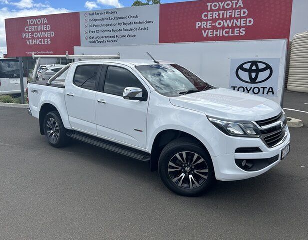 Pre-Owned Holden Colorado RG MY20 LTZ+ Pickup Crew Cab Warwick, 2019 Holden Colorado RG MY20 LTZ+ Pickup Crew Cab White 6 Speed Sports Automatic Utility