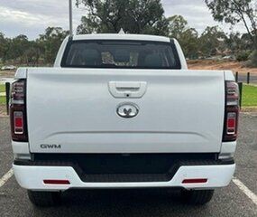 2023 GWM Ute Cannon (4x4) Pearl White 8 Speed Automatic Dual Cab Utility.