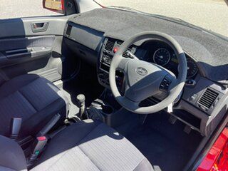 2007 Hyundai Getz TB Upgrade 1.4 Red 5 Speed Manual Hatchback