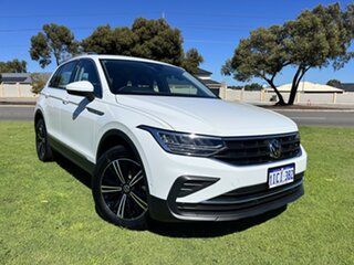 2023 Volkswagen Tiguan 5N MY23 110TSI Life DSG 2WD Pure White 6 Speed Sports Automatic Dual Clutch.