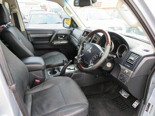 2016 Mitsubishi Pajero NX MY17 Exceed LWB (4x4) Silver 5 Speed Auto Sports Mode Wagon