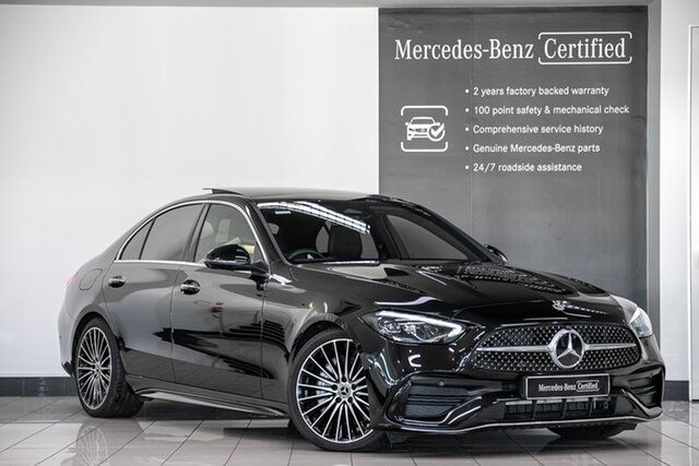 Certified Pre-Owned Mercedes-Benz C-Class Narre Warren, 2022 Mercedes-Benz C-Class Obsidian Black Sedan