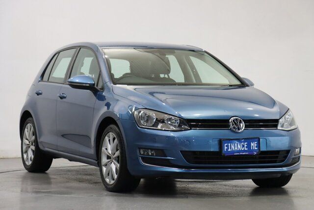 Used Volkswagen Golf VII MY17 110TSI DSG Highline Victoria Park, 2016 Volkswagen Golf VII MY17 110TSI DSG Highline Pacific Blue 7 Speed Sports Automatic Dual Clutch