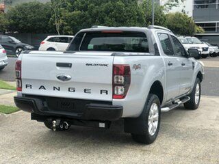 2014 Ford Ranger PX Wildtrak Double Cab Silver 6 Speed Sports Automatic Utility.