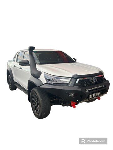 Used Toyota Hilux GUN126R Rogue Double Cab Swan Hill, 2022 Toyota Hilux GUN126R Rogue Double Cab White 6 Speed Sports Automatic Utility