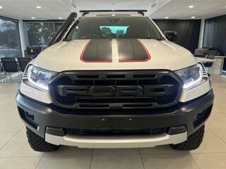 2022 Ford Ranger PX MkIII 2021.75MY Raptor X Pick-up Double Cab White 10 Speed Sports Automatic