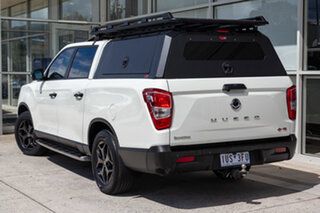 2021 Ssangyong Musso Q215 MY21 Ultimate Luxury Crew Cab White 6 Speed Sports Automatic Utility