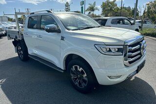 2022 GWM Ute NPW Cannon-L Pearl White 8 speed Automatic Utility.