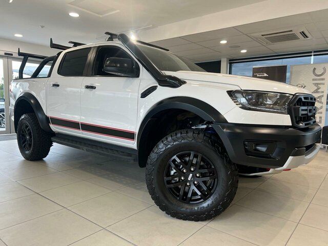 Used Ford Ranger PX MkIII 2021.75MY Raptor X Pick-up Double Cab Belconnen, 2022 Ford Ranger PX MkIII 2021.75MY Raptor X Pick-up Double Cab White 10 Speed Sports Automatic