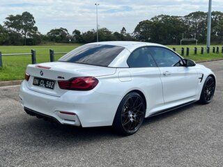 2019 BMW M4 F83 LCI Competition M-DCT Mineral White 7 Speed Sports Automatic Dual Clutch Convertible