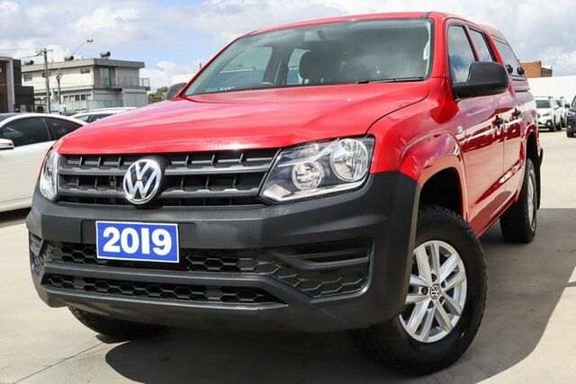 Used Volkswagen Amarok 2H MY19 TDI420 4MOTION Perm Core Coburg North, 2019 Volkswagen Amarok 2H MY19 TDI420 4MOTION Perm Core Red 8 Speed Automatic Utility