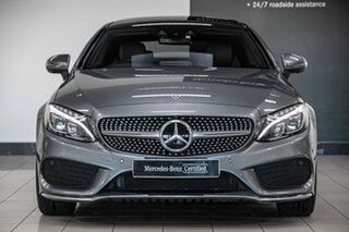 2018 Mercedes-Benz C-Class C205 808MY C300 9G-Tronic Selenite Grey 9 Speed Sports Automatic Coupe
