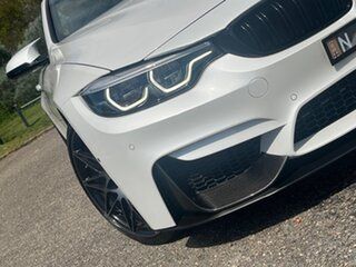 2019 BMW M4 F83 LCI Competition M-DCT Mineral White 7 Speed Sports Automatic Dual Clutch Convertible.
