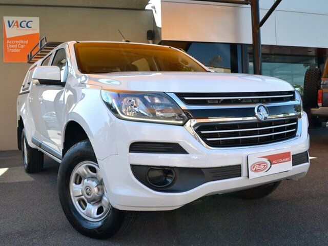 Used Holden Colorado RG MY19 LS Pickup Crew Cab Fawkner, 2019 Holden Colorado RG MY19 LS Pickup Crew Cab White 6 Speed Sports Automatic Utility