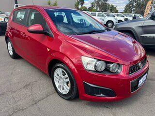 2013 Holden Barina TM MY13 CD Red 6 Speed Automatic Hatchback