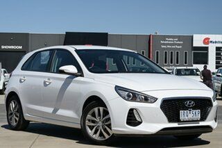 2020 Hyundai i30 PD2 MY20 Active D-CT White 7 Speed Sports Automatic Dual Clutch Hatchback.