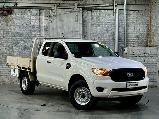 Used Ford Ranger PX MkIII 2020.25MY XL Mile End South, 2020 Ford Ranger PX MkIII 2020.25MY XL White 6 Speed Sports Automatic Super Cab Chassis
