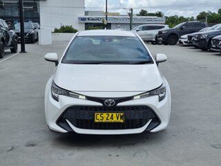2018 Toyota Corolla Mzea12R Ascent Sport White 10 Speed Constant Variable Hatchback.