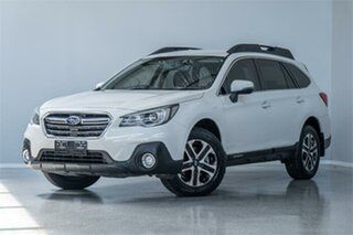 2019 Subaru Outback B6A 2.0D White 7 Speed Constant Variable Wagon.