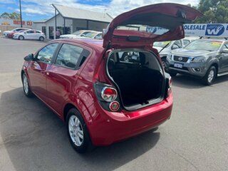 2013 Holden Barina TM MY13 CD Red 6 Speed Automatic Hatchback