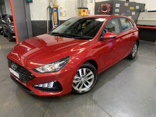 2020 Hyundai i30 PD.V4 MY21 Active Red 6 Speed Automatic Hatchback.