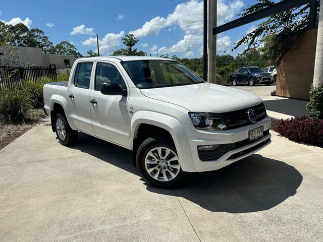 Used Volkswagen Amarok 2H MY18 TDI550 4MOTION Perm Core Cooroy, 2018 Volkswagen Amarok 2H MY18 TDI550 4MOTION Perm Core White 8 Speed Automatic Utility
