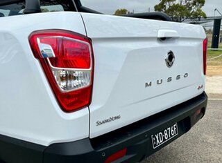 2023 Ssangyong Musso Q250 MY23 Ultimate Luxury Crew Cab XLV White 6 Speed Sports Automatic Utility
