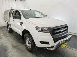2015 Ford Ranger PX MkII XL Hi-Rider White 6 Speed Sports Automatic Cab Chassis.