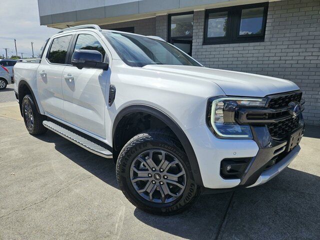 Used Ford Ranger PY 2022MY Wildtrak Hillcrest, 2023 Ford Ranger PY 2022MY Wildtrak White 10 Speed Sports Automatic Double Cab Pick Up