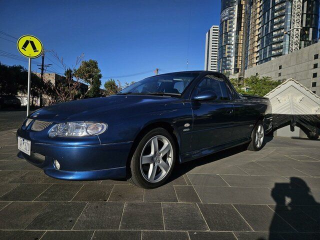 Used Holden Ute VU SS South Melbourne, 2001 Holden Ute VU SS Blue 4 Speed Automatic Utility