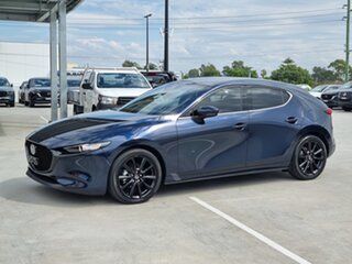 2022 Mazda 3 BP2H7A G20 SKYACTIV-Drive Touring Blue 6 Speed Sports Automatic Hatchback