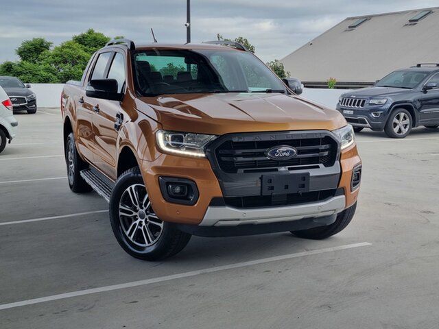 Used Ford Ranger PX MkIII 2020.75MY Wildtrak Liverpool, 2020 Ford Ranger PX MkIII 2020.75MY Wildtrak Orange 6 Speed Sports Automatic Double Cab Pick Up