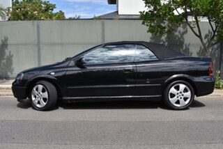 2005 Holden Astra TS MY05 Black 4 Speed Automatic Convertible.