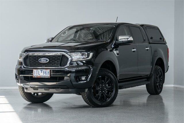 Used Ford Ranger PX MkIII XLT Hi-Rider Thomastown, 2021 Ford Ranger PX MkIII XLT Hi-Rider Black 6 Speed Sports Automatic Utility