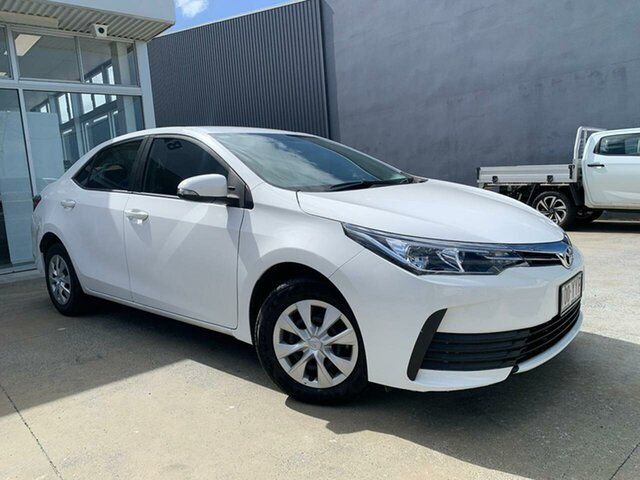 Used Toyota Corolla ZRE172R Ascent S-CVT Beaudesert, 2019 Toyota Corolla ZRE172R Ascent S-CVT White 7 Speed Constant Variable Sedan