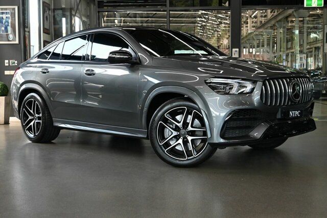Used Mercedes-Benz GLE-Class C167 802MY GLE53 AMG SPEEDSHIFT TCT 4MATIC+ North Melbourne, 2021 Mercedes-Benz GLE-Class C167 802MY GLE53 AMG SPEEDSHIFT TCT 4MATIC+ Grey 9 Speed